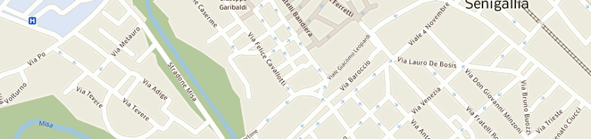 Mappa della impresa bevilacqua marco a ANCONA