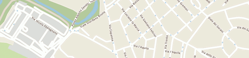 Mappa della impresa bar crivelloni fabio a SENIGALLIA