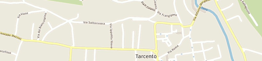 Mappa della impresa cappello giuseppe a TARCENTO