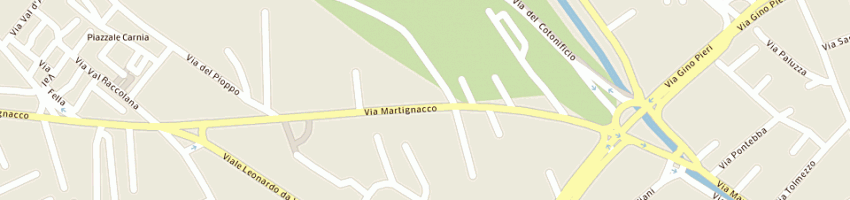 Mappa della impresa da ros fulvio a UDINE