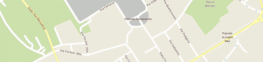 Mappa della impresa tiro a segno nazionale a UDINE