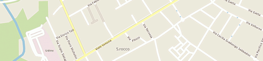 Mappa della impresa parrucchiera franca a UDINE