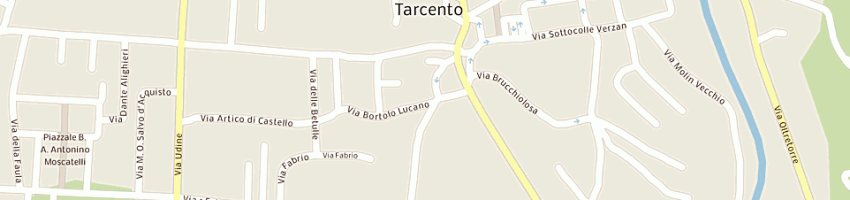 Mappa della impresa panta rei di paoloni nadia a TARCENTO