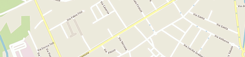 Mappa della impresa pilosio giuseppe e c sas a UDINE