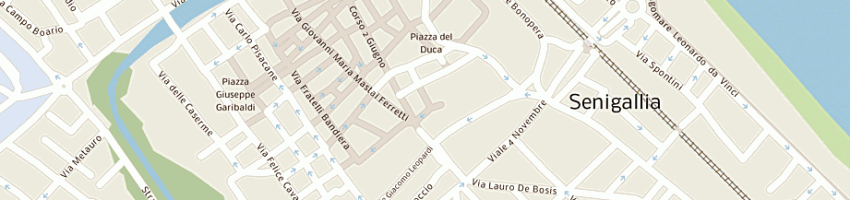 Mappa della impresa chatwin a SENIGALLIA