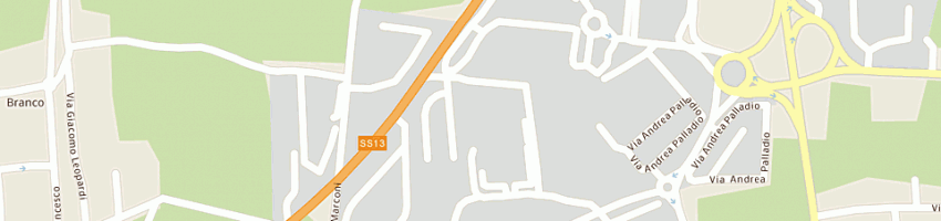 Mappa della impresa uniflora snc dei f lli rulvoni e c a TAVAGNACCO