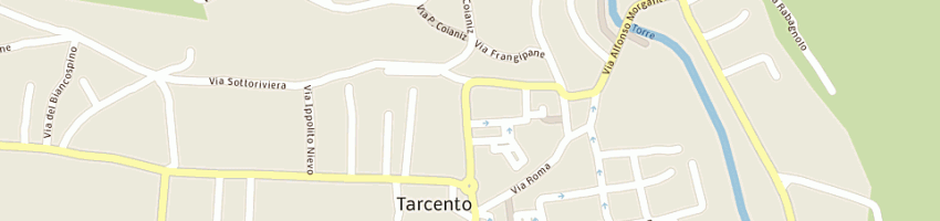 Mappa della impresa macelleria rovere sas a TARCENTO
