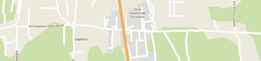 Mappa della impresa team sdf di marchiol luciano e c a TRICESIMO