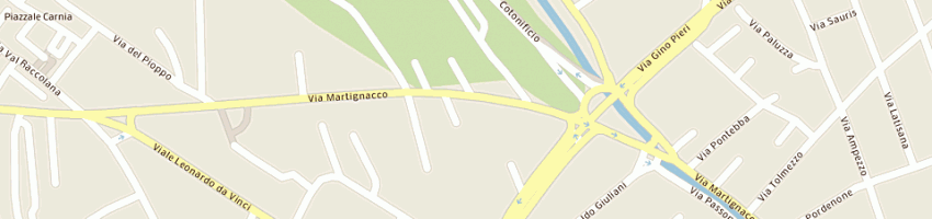 Mappa della impresa europannolino a UDINE