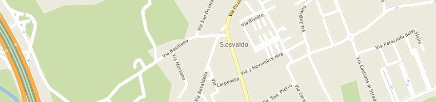 Mappa della impresa parrocchia sant'osvaldo a UDINE