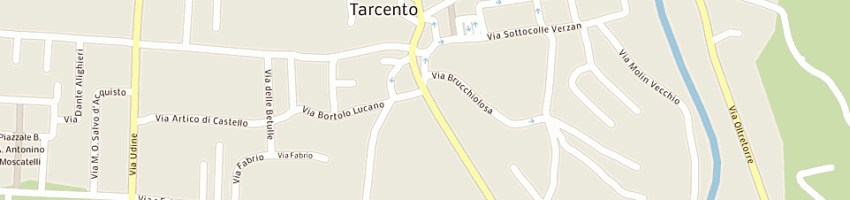 Mappa della impresa armellini mauro a TARCENTO