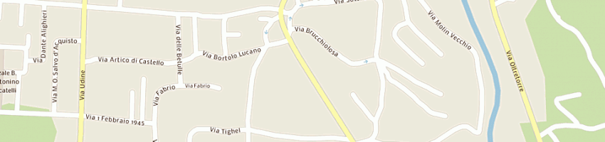 Mappa della impresa scuola guidaermacora andrea a TARCENTO