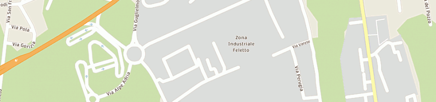 Mappa della impresa group espressi trasporti a rl a TAVAGNACCO