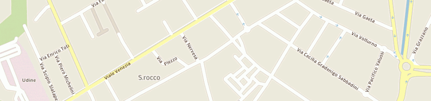 Mappa della impresa il panificio di conti fulvia e c sas a UDINE
