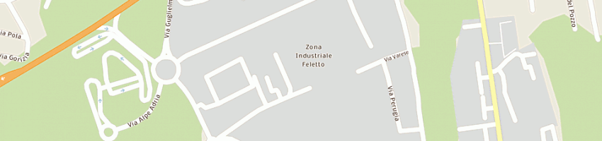 Mappa della impresa studio associato ing rossi giancarlo e barbara a VENEZIA