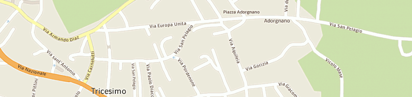 Mappa della impresa a architects srl a UDINE