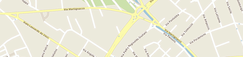 Mappa della impresa cancelli automatici (srl) a UDINE