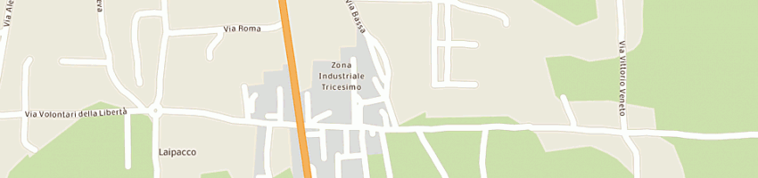 Mappa della impresa casasoft snc di strizzolo vittorino e c a TRICESIMO