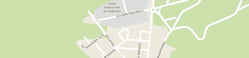 Mappa della impresa rosa michele e c a CALDAROLA