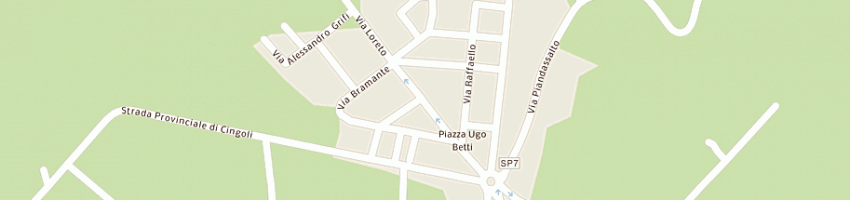 Mappa della impresa passarini decimo a CALDAROLA