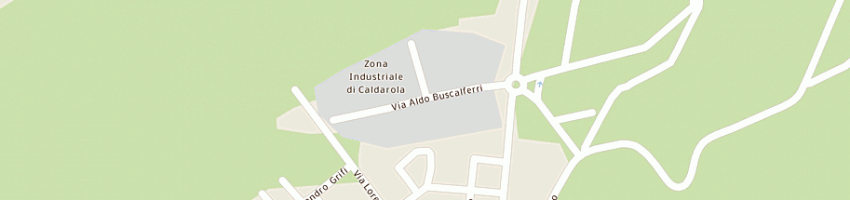 Mappa della impresa biscottificio annavini giuliano e c snc a CALDAROLA