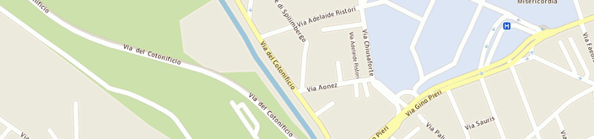 Mappa della impresa bez italia spa a UDINE