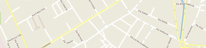 Mappa della impresa zaninari alberto a UDINE