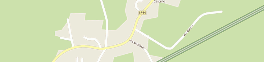Mappa della impresa andreatta francesca a PORPETTO