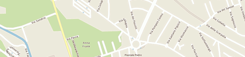 Mappa della impresa ardens di basso aldo a UDINE