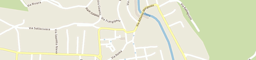 Mappa della impresa montagnese massimo a TARCENTO