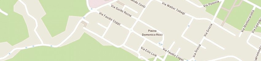 Mappa della impresa city express di forconi giacomo e c snc a JESI