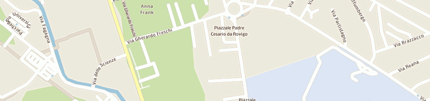 Mappa della impresa solari andrea a UDINE
