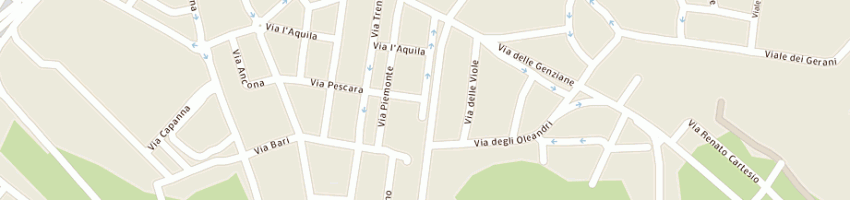 Mappa della impresa cravero federico a SENIGALLIA