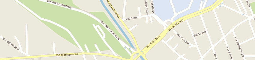 Mappa della impresa de bernardo mario a UDINE