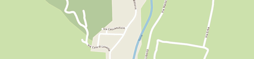 Mappa della impresa salone valentina a TARCENTO