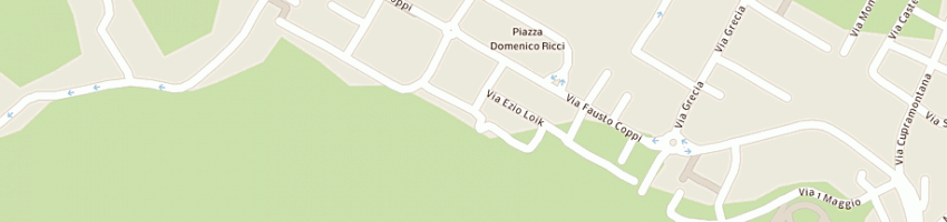 Mappa della impresa genangeli claudio a JESI