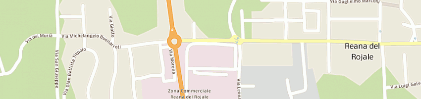 Mappa della impresa fin tech srl a REANA DEL ROJALE