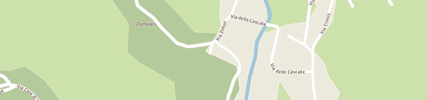 Mappa della impresa trattoria da gaspar a TARCENTO