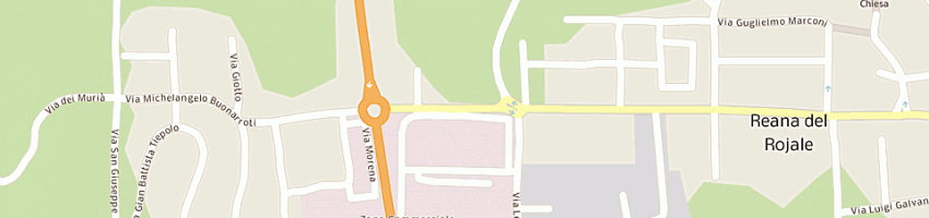 Mappa della impresa cimtech srl a REANA DEL ROJALE