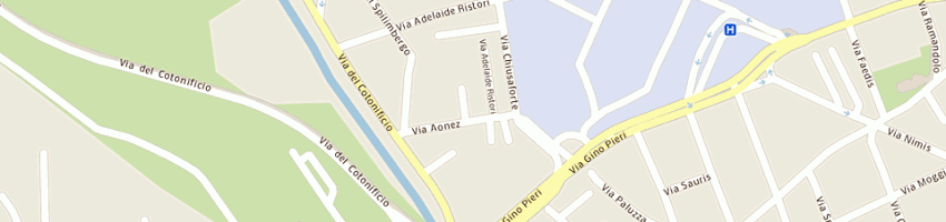 Mappa della impresa di sandri anna teresa a UDINE