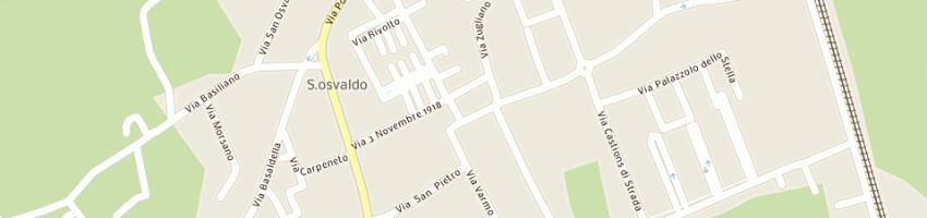 Mappa della impresa cossio paolo a UDINE