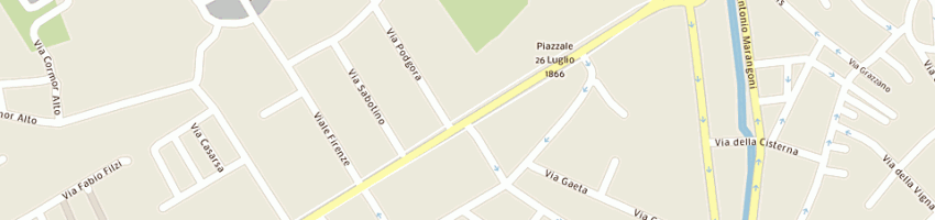 Mappa della impresa salone pianeta taglio di bertozzo giuseppe a UDINE
