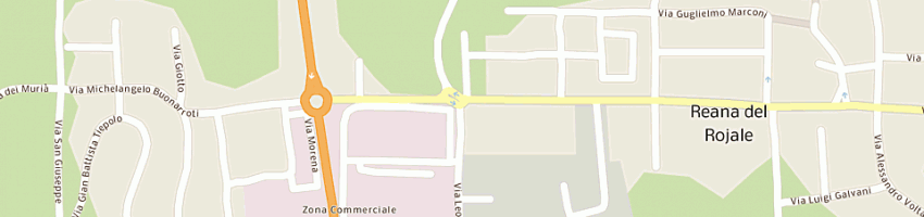 Mappa della impresa nord verniciatura srl a REANA DEL ROJALE