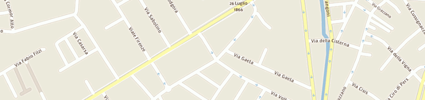 Mappa della impresa conti giovanni battista a UDINE