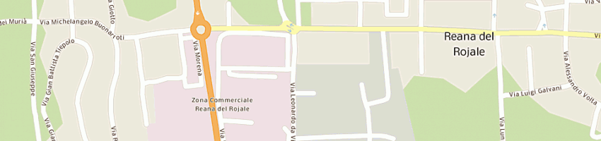 Mappa della impresa tecnoserr di cossettini viliam a REANA DEL ROJALE