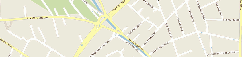 Mappa della impresa rispoli elaido e tarondo clelio sas a UDINE