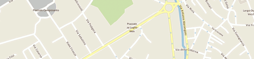 Mappa della impresa zuliani marco a UDINE