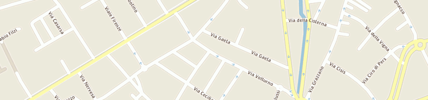 Mappa della impresa schiavi sergio a UDINE