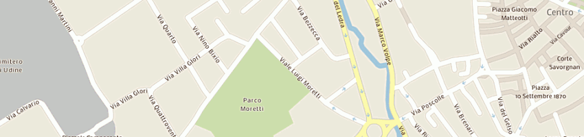 Mappa della impresa pew sinco revi srl a UDINE