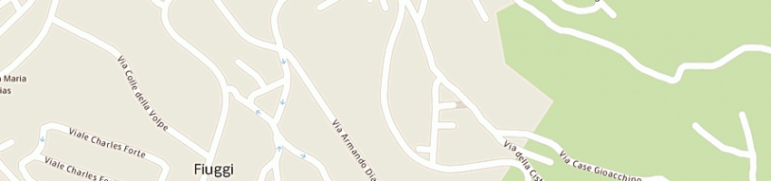 Mappa della impresa bertucci gualtiero a FIUGGI